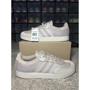 Adidas Velosamba Leather Champagne Met Cloud White IH5213 Men’s Size 9.5 NEW